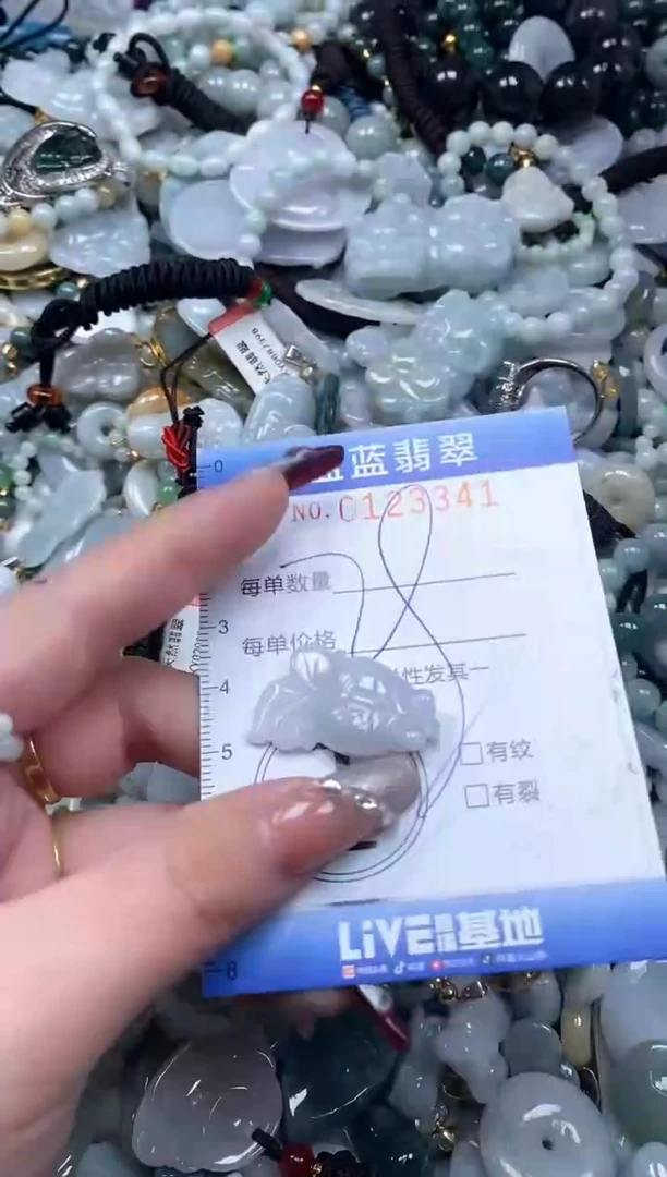 【闪购商品】翡翠颈饰未镶嵌闪购0123341