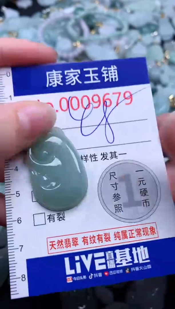 颈饰未镶嵌翡翠9679