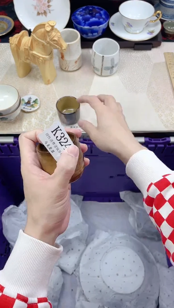 瓷片大**猫                K324