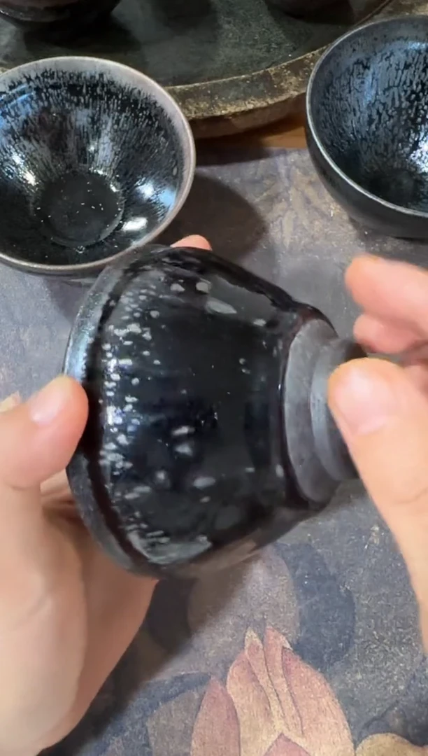 茶盏华鑫堂陈泉华老师开窑现场34