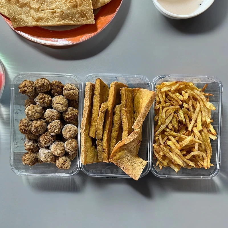 【到手三件套！】牛肉年货手工炸丸子炸豆腐炸土豆内蒙古特产