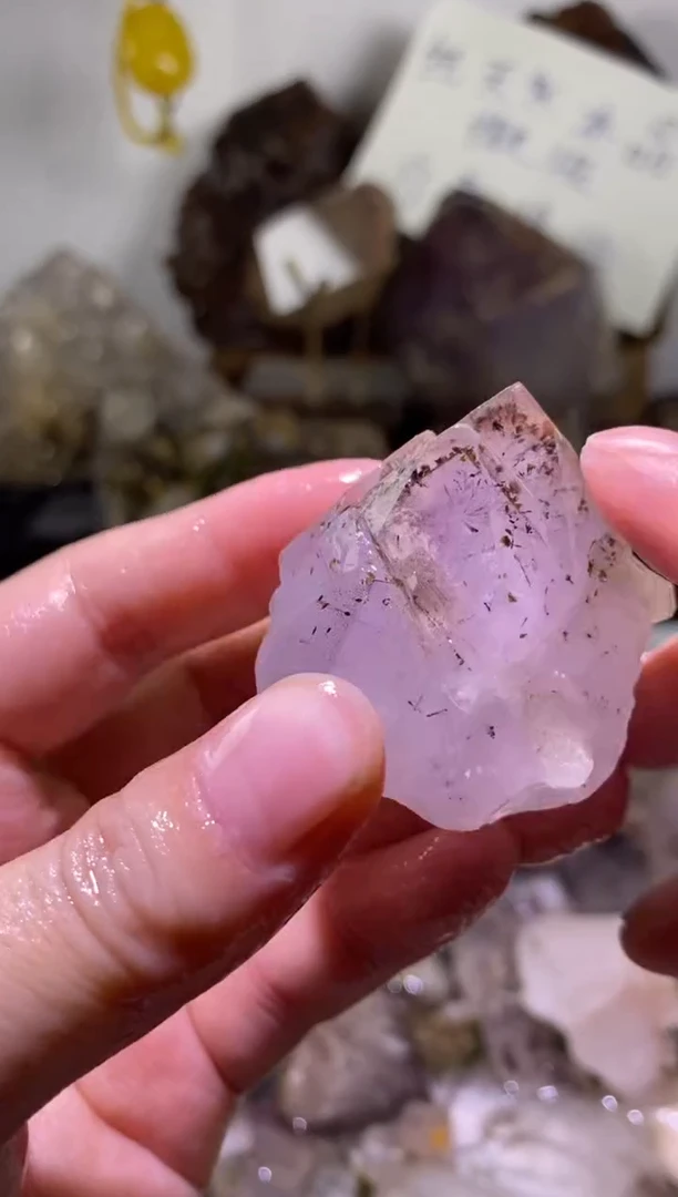 未镶嵌珠宝半成品水晶29号65g四川超七花园水晶
