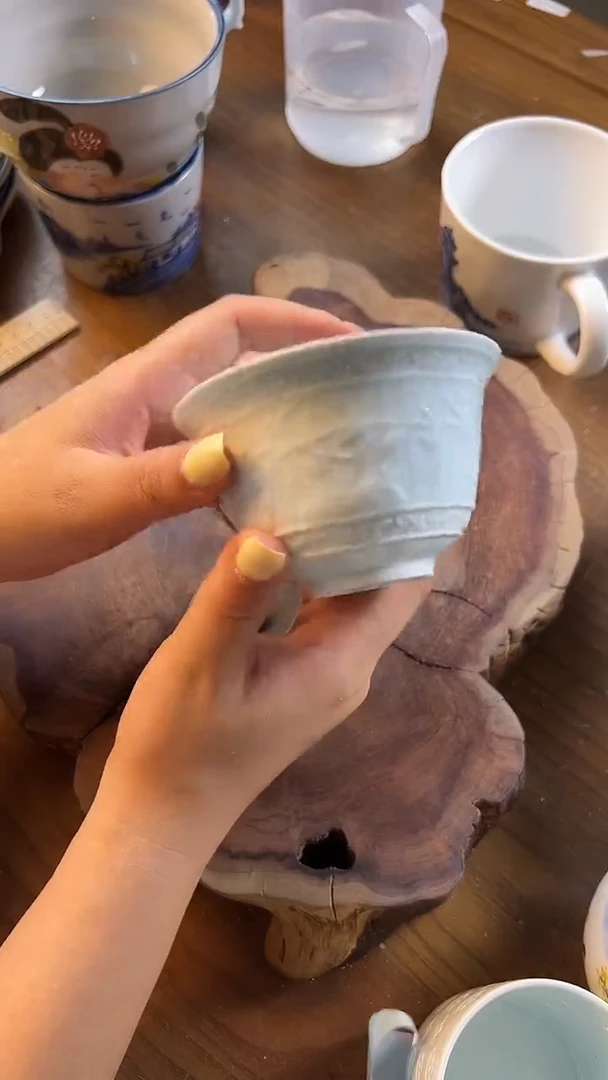 杯子721高白泥杯子