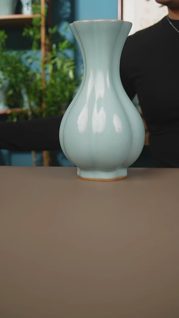 天青海棠瓶微暇21