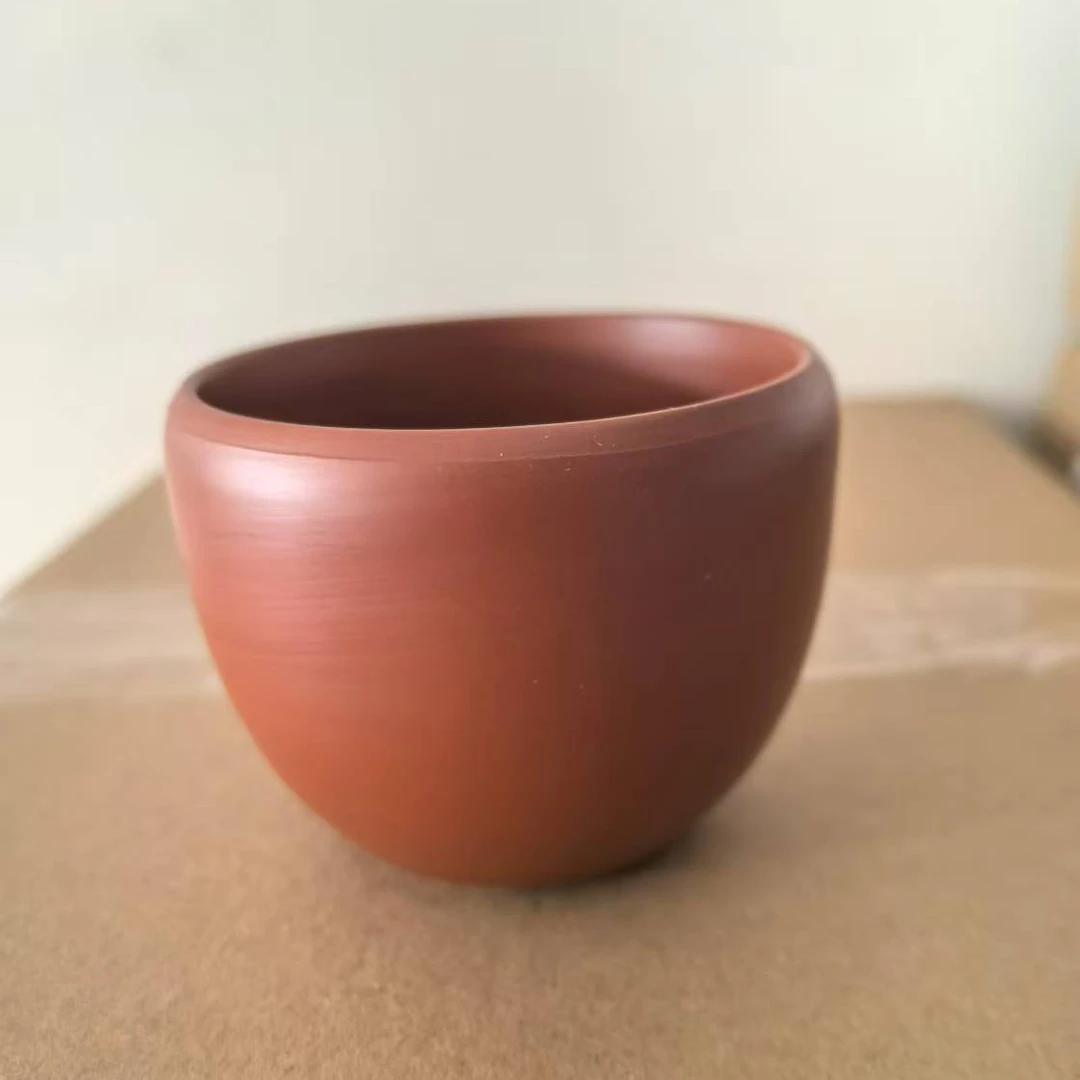 满意瓷器回流紫砂杯100正品紫砂黄金泥宜兴紫砂办公杯轻奢