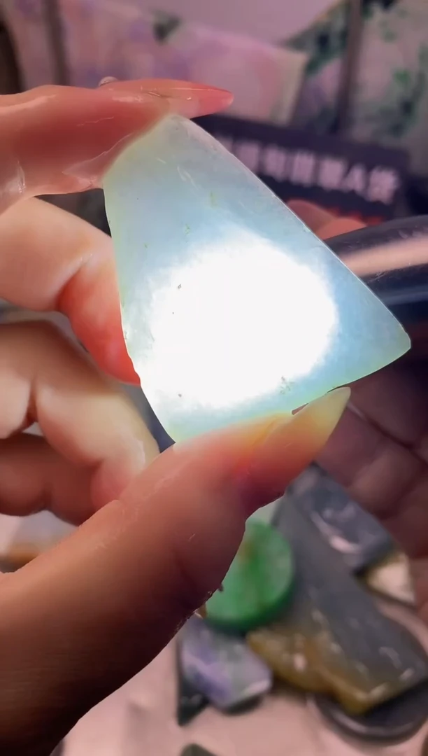 散珠翡翠天然缅甸翡翠A货424