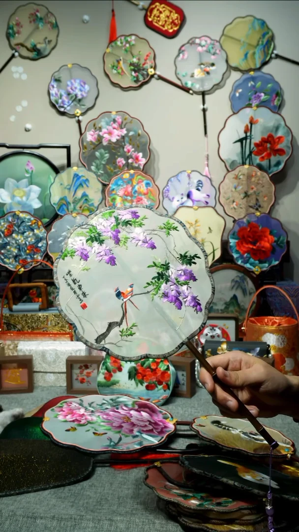 刺绣纯手工苏绣双面绣