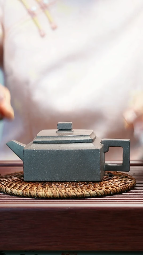 茶壶紫砂原矿老天青  方山逸士  230cc