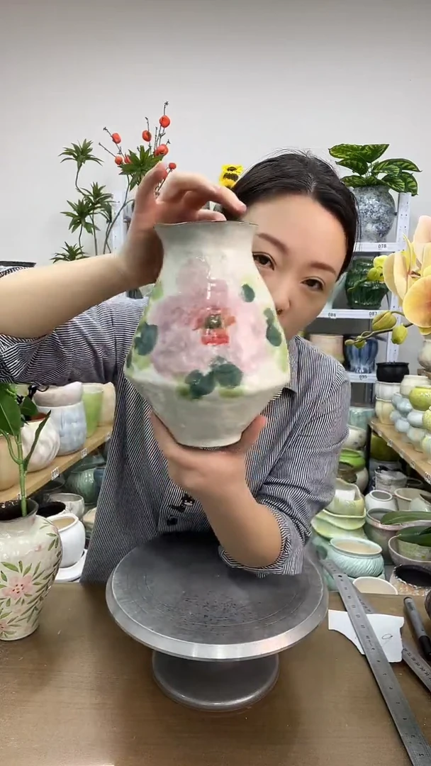 11.24陶瓷花盆直播链接高.  20    口8    无孔