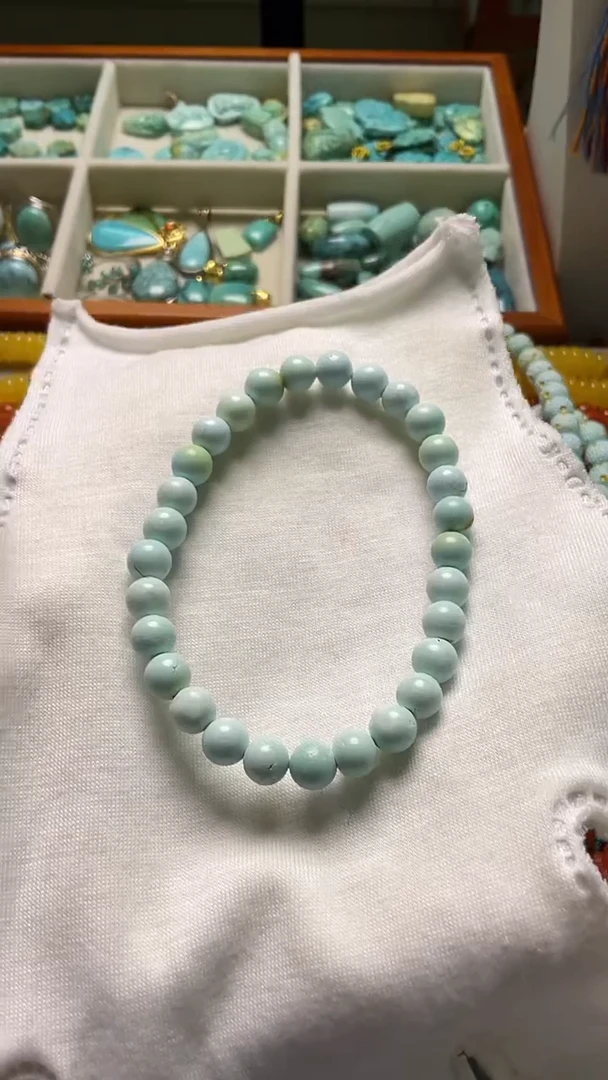 蜜蜡未镶嵌珠宝奇石6.7mm手串