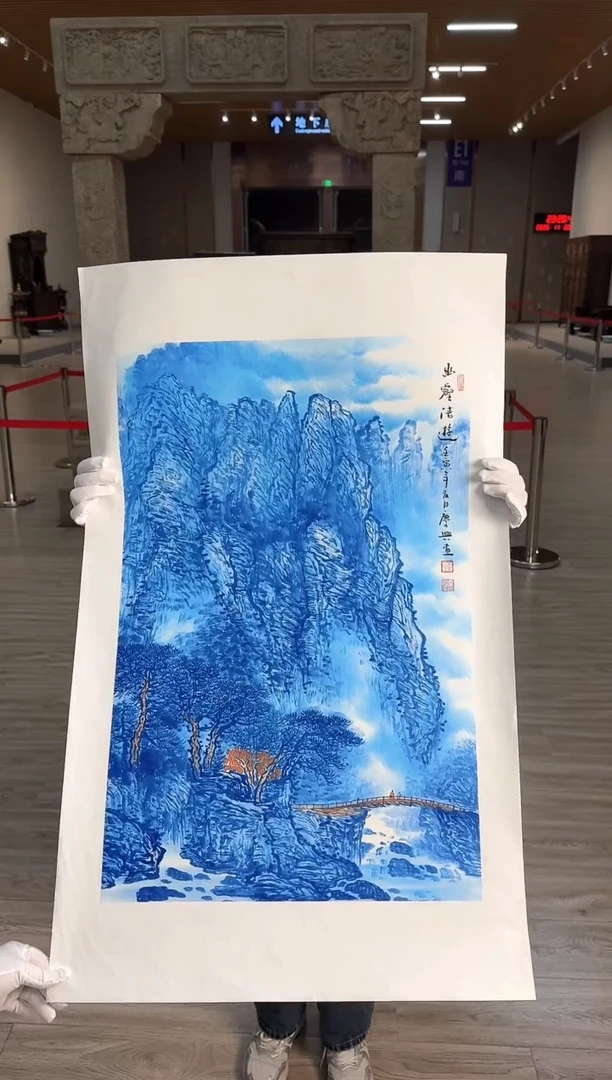 国画33赵隆轩艺术馆李庆兴老师作品