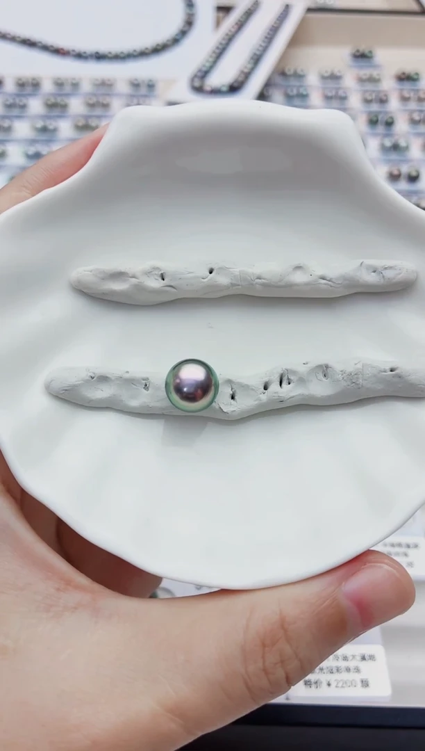 海水珍珠裸珠今****点10-11大溪地