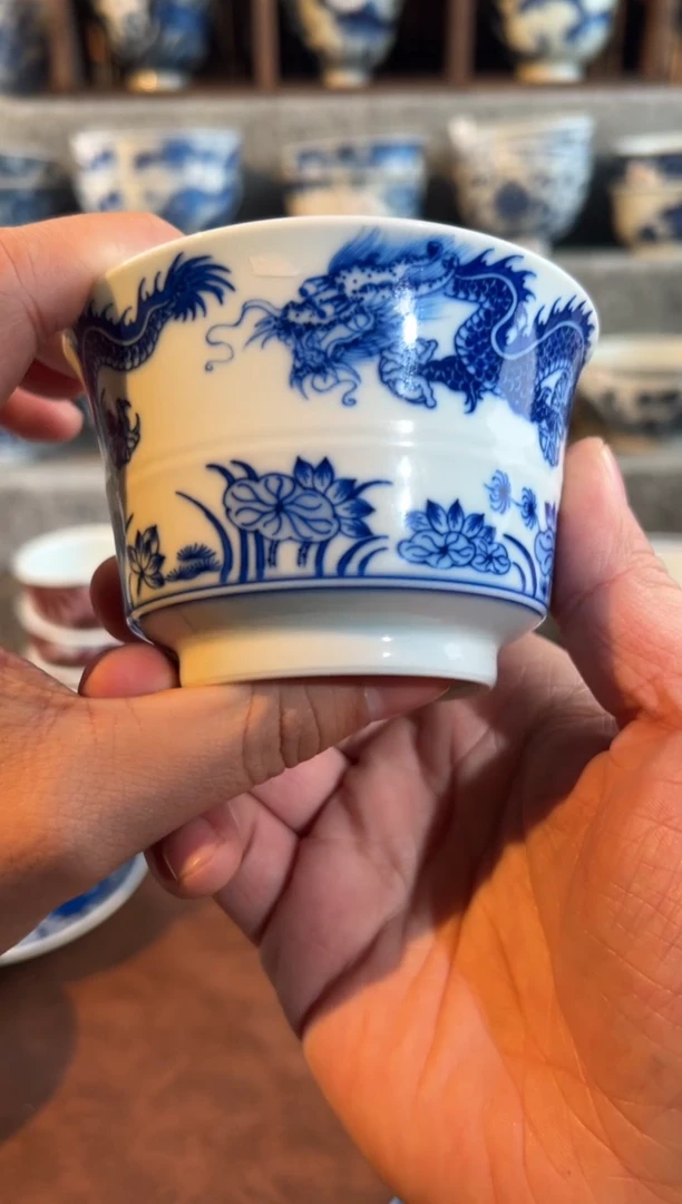 【闪购商品】028天禄言瓷手绘卷王天花板