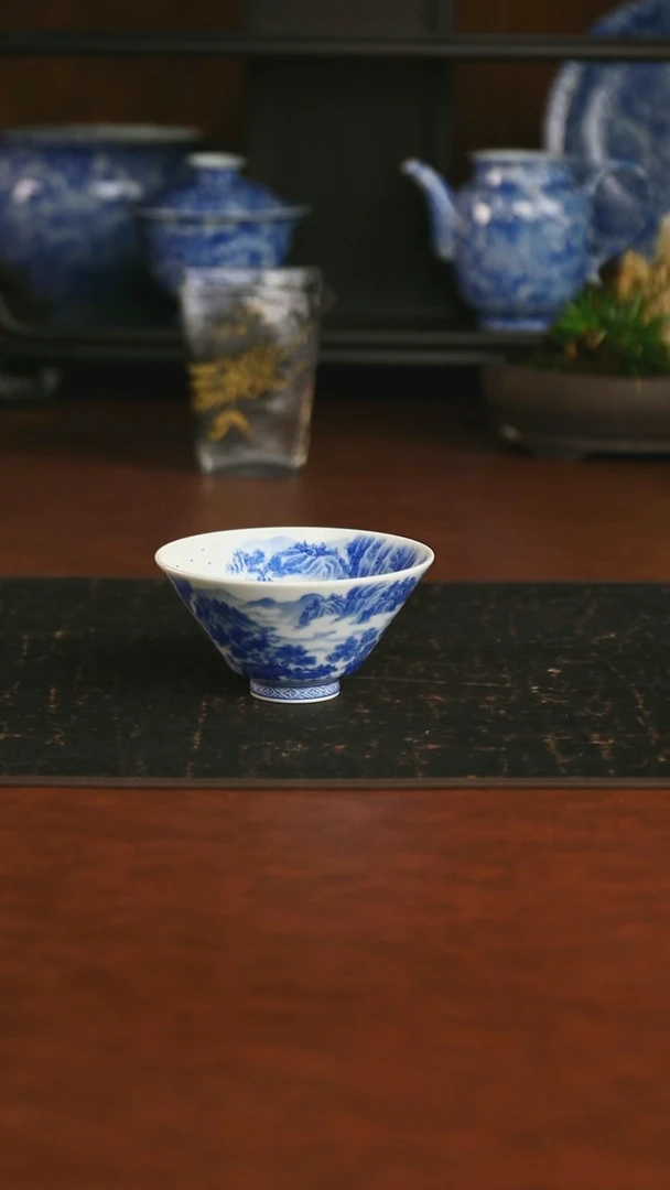 景德镇手工手绘的16