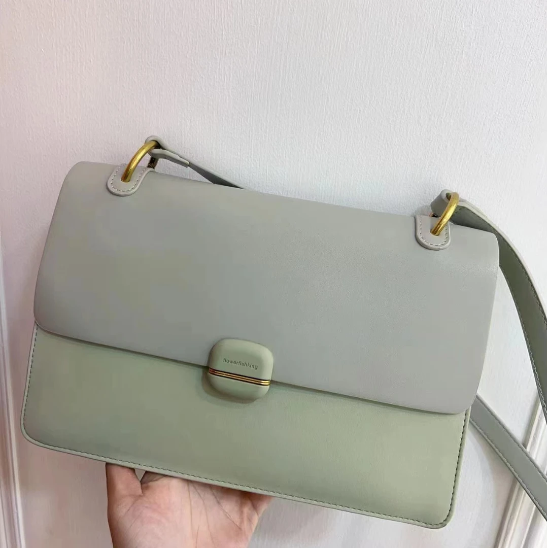 【YI CHEN】XY2-8207-青柠绿-高定轻奢时尚百搭潮流女神包包