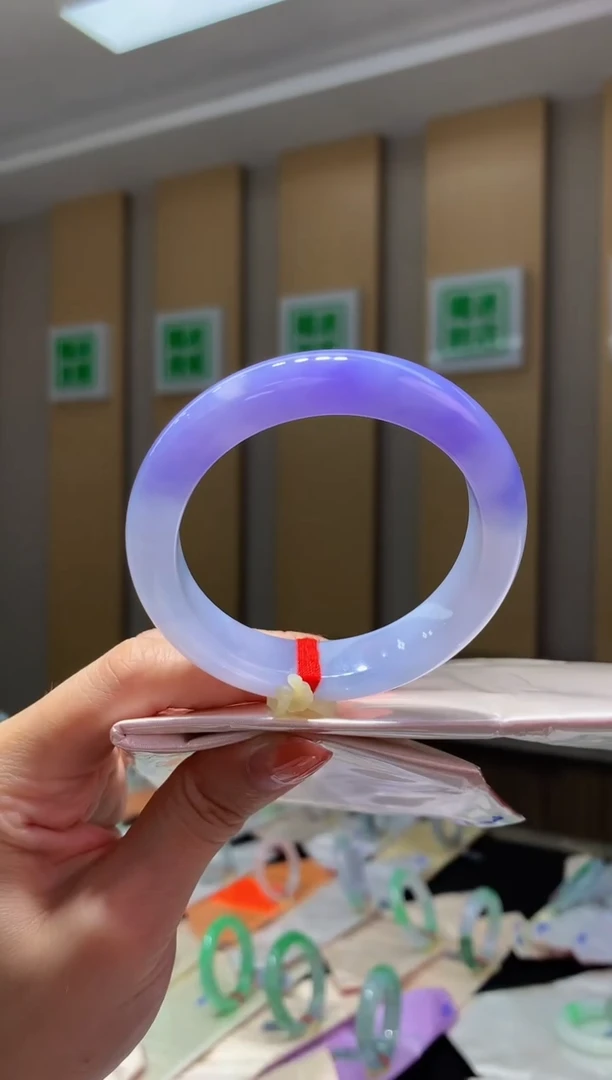 未镶嵌手镯翡翠-Q148 圈口54.2 全款15万 定金2万