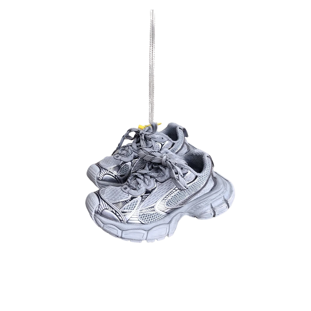 95新 Balenciaga/巴黎世家 3xl灰色休闲鞋 38码 T2871