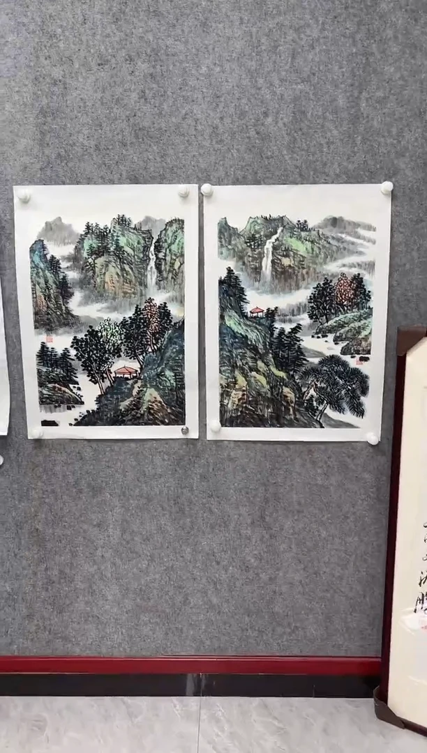 国画悲鸿艺术/沈国卿/国画
