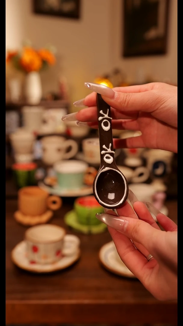 陶瓷便携款景德镇手作勺子