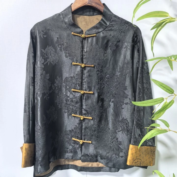 青娘子香云纱新中式上衣242038