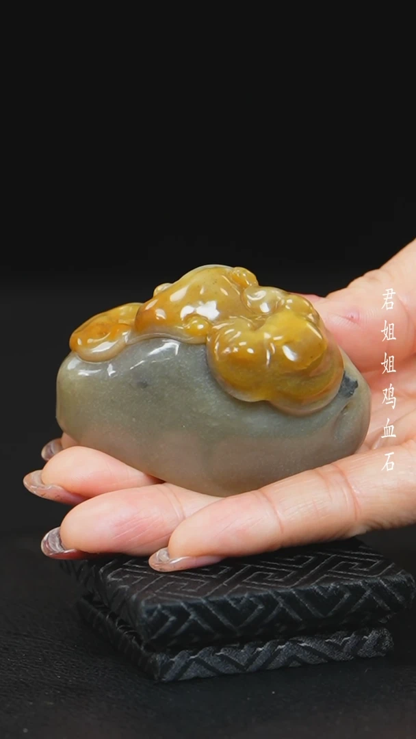 【闪购商品】昌化石田黄石彩冻石印章摆件把件