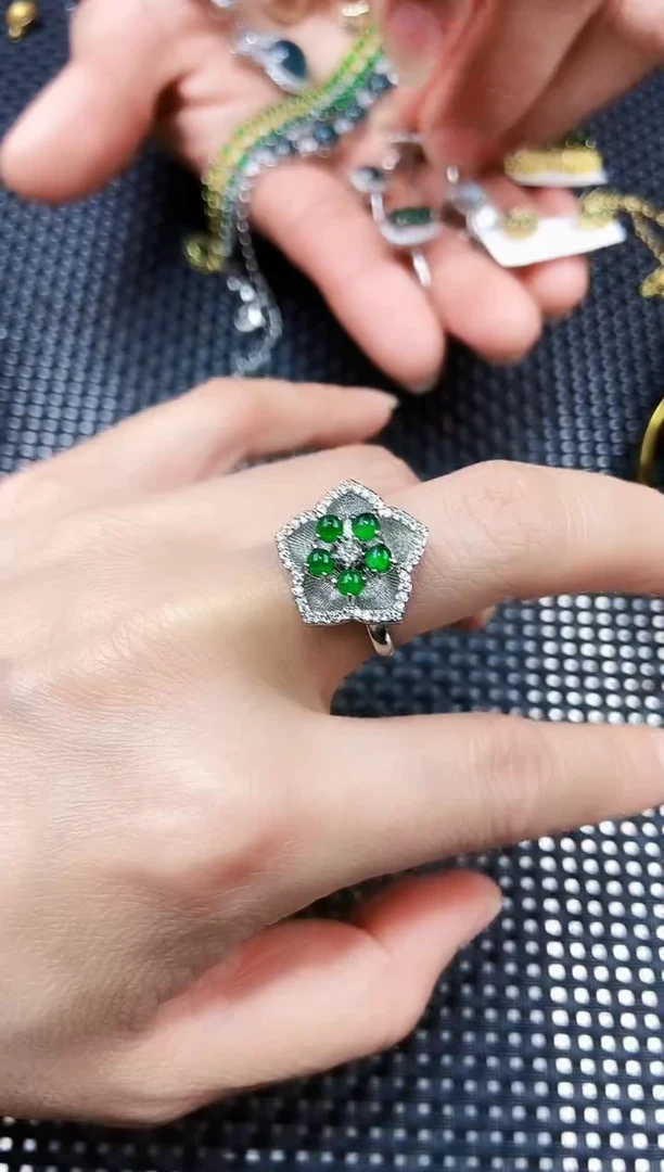 【闪购商品】翡翠戒指未镶嵌111111111