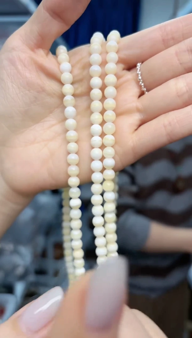 【闪购商品】贝壳手串/手链奶黄贝108多圈