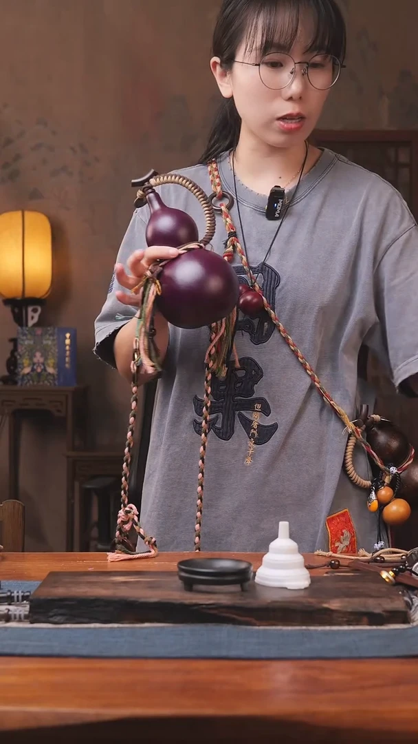 1598号精品大漆葫芦防腐防渗装水茶酒