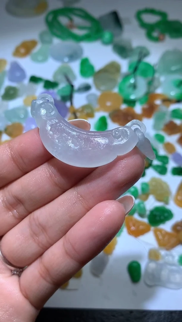 未镶嵌定制翡翠毛货