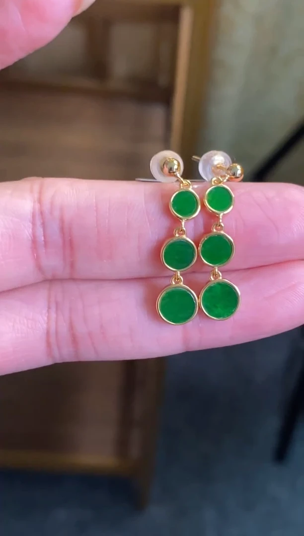 颈饰银S925镶嵌翡翠净货16700