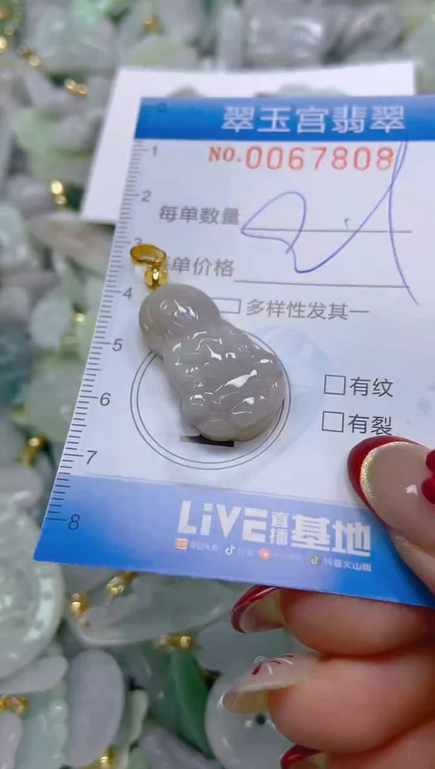 【闪购商品】翡翠颈饰未镶嵌闪购0067808