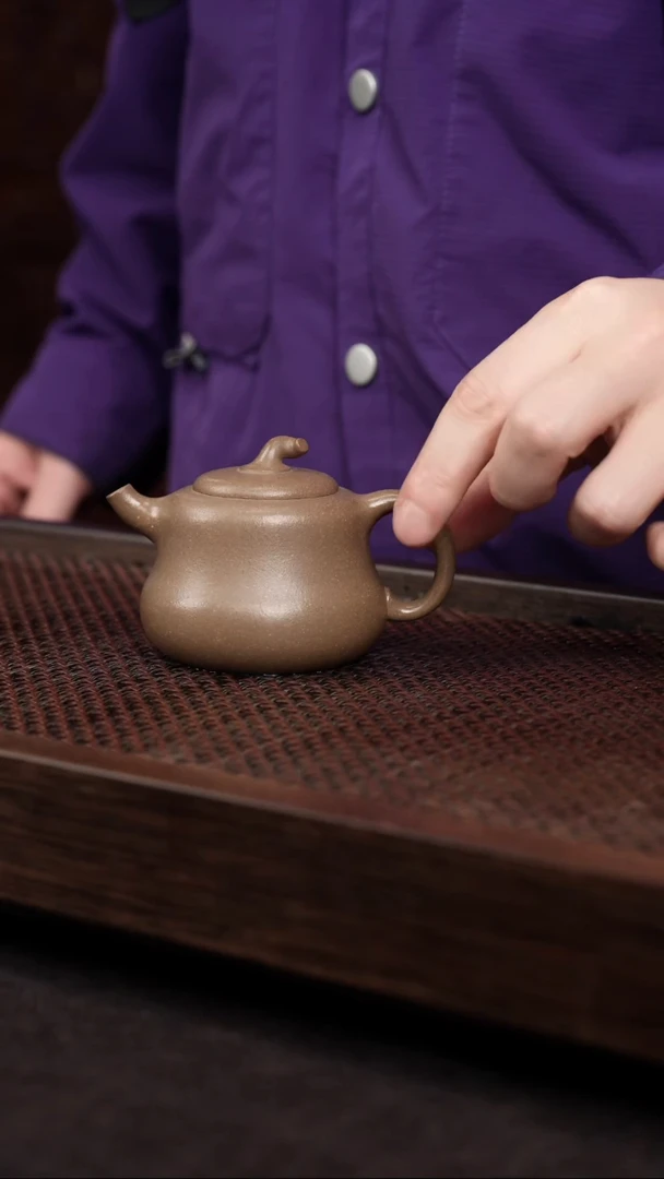 【闪购商品】紫砂茶壶芝麻绿福禄