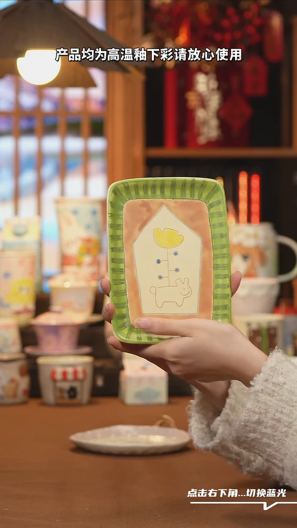 【闪购商品】摆件A416文创纯手工手绘