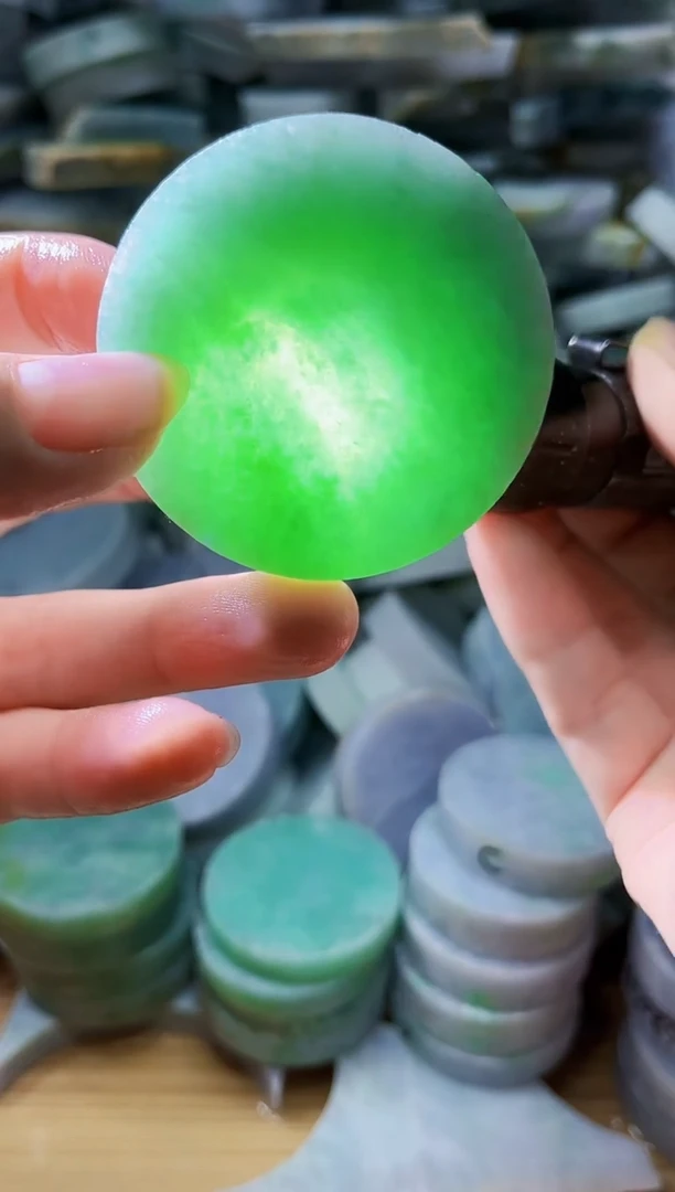 裸石翡翠天然翡翠A货玉 南 982