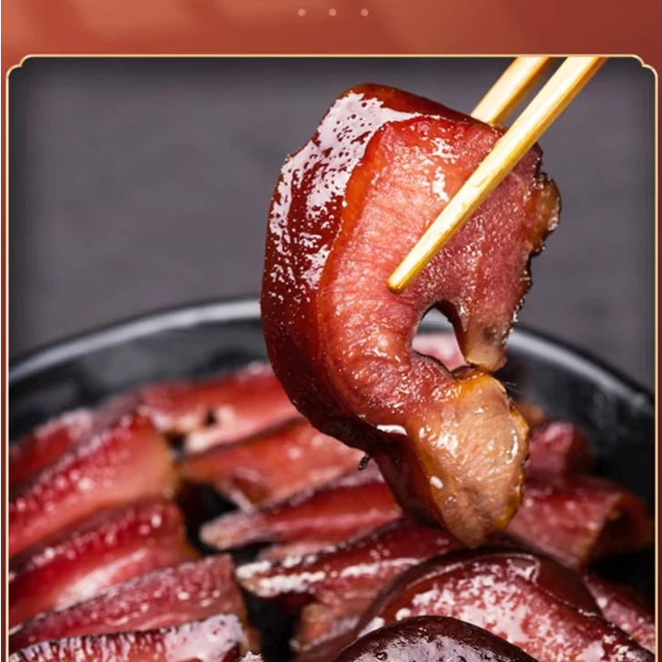 【腊猪拱嘴】正宗贵州农家柴火烟熏腊猪拱嘴好吃-包邮