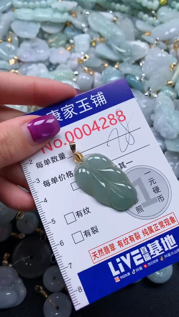 颈饰未镶嵌翡翠4288