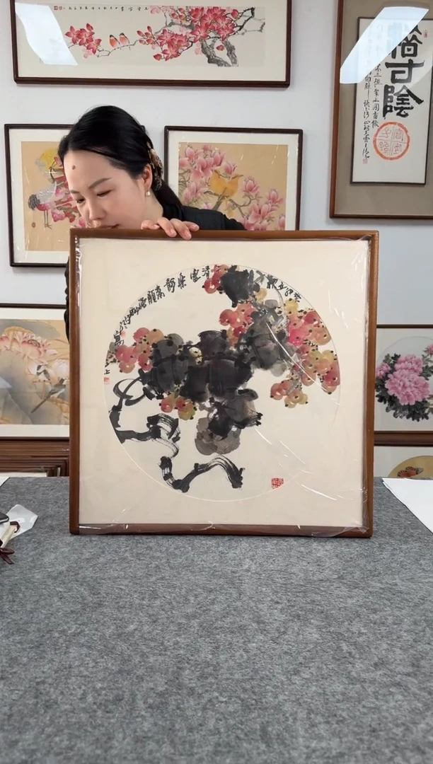 书法GQ顾强690-53*53绘画