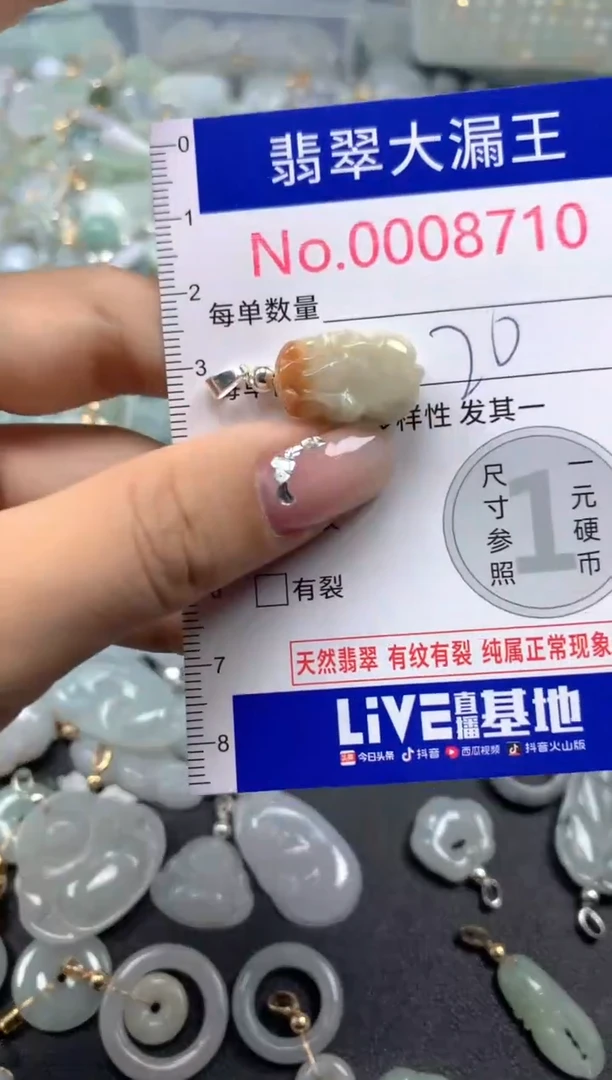 颈饰未镶嵌翡翠8710