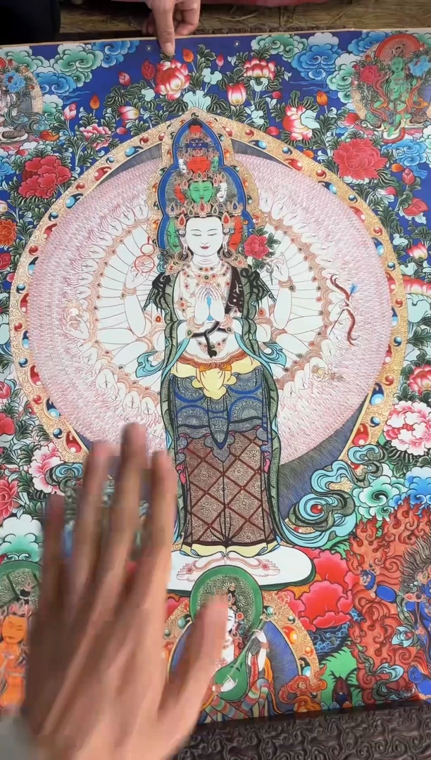 装裱画澄空梵像高端精选链接AA39