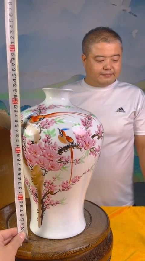 摆件景德镇陶瓷青花摆件78