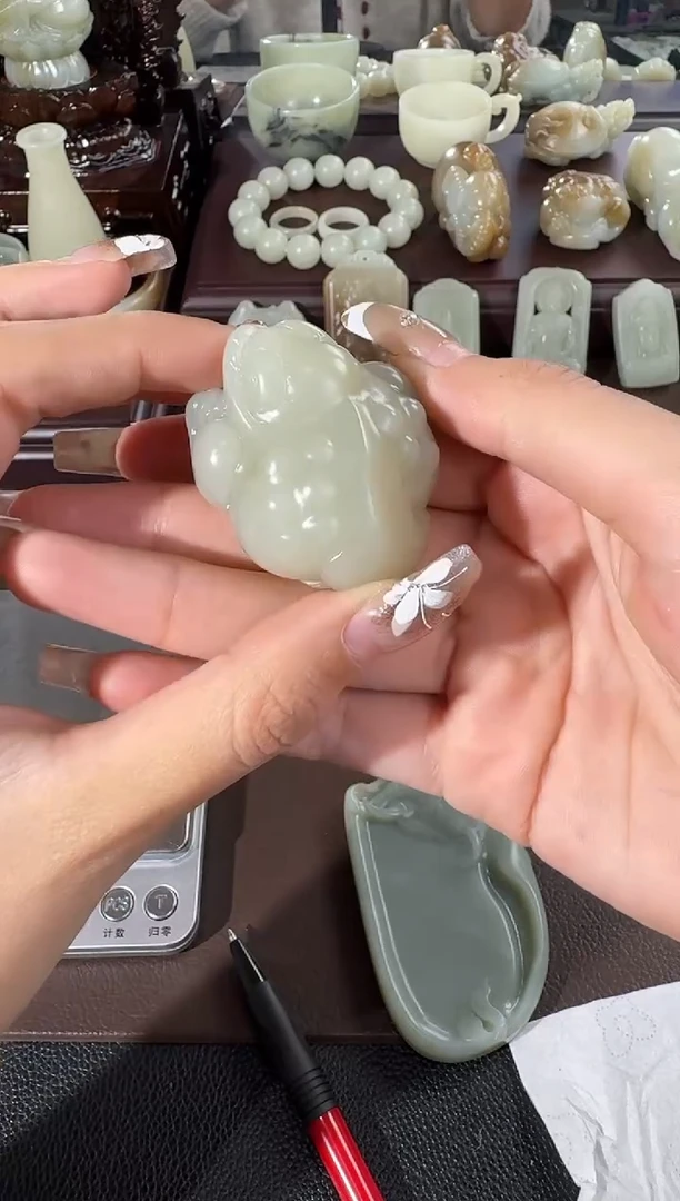 吊坠(不含链)未镶嵌和田玉16