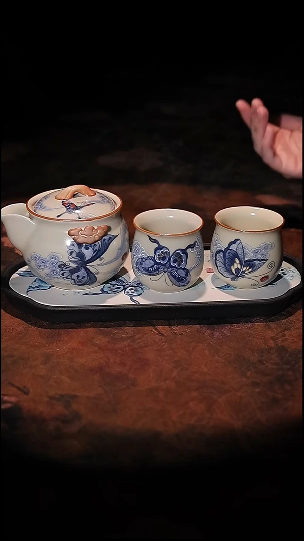 陶瓷茶具（无礼盒）@@A12968