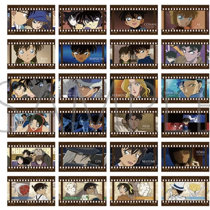 【小团】日谷-名侦探柯南-电影风胶卷透卡第四弹潮玩盲盒（默认代拆）