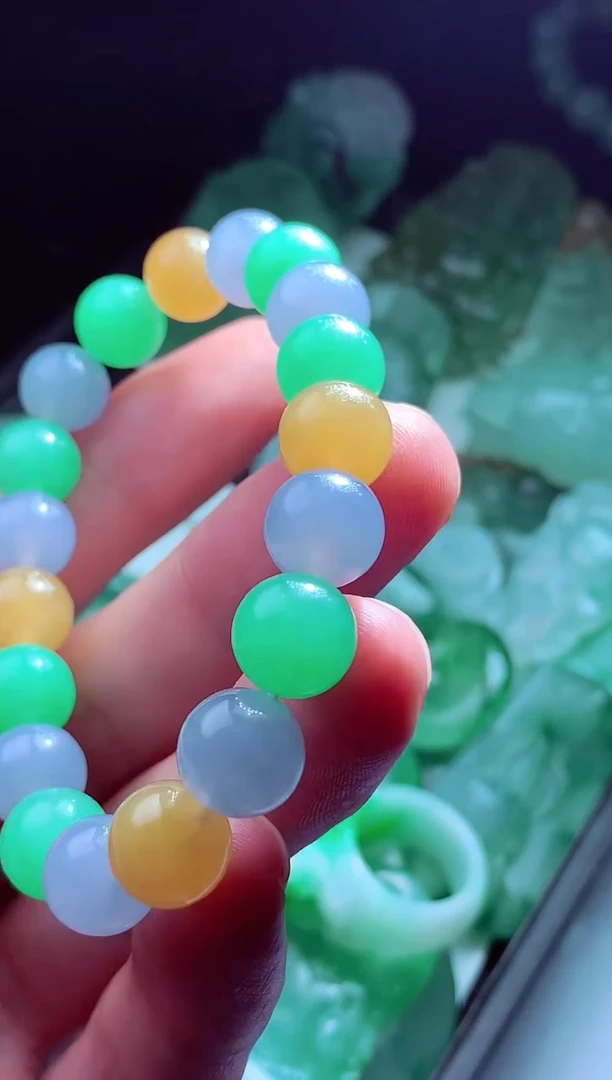 未镶嵌定制翡翠莹*#翡翠毛货定制