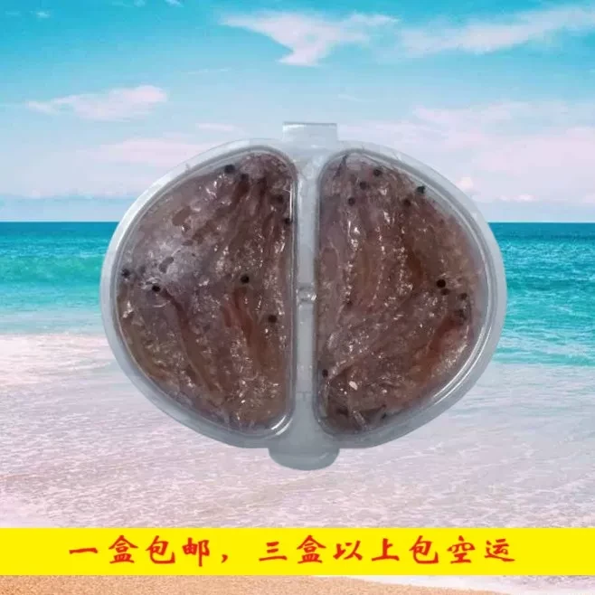 秘制南极磷虾钓鱼饵料窝料海钓矶钓筏钓神器蜜汁南极虾饵水晶虾饵