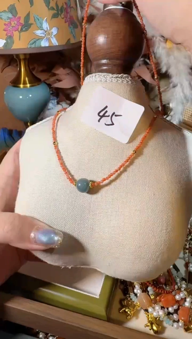 项链未镶嵌南红玛瑙045