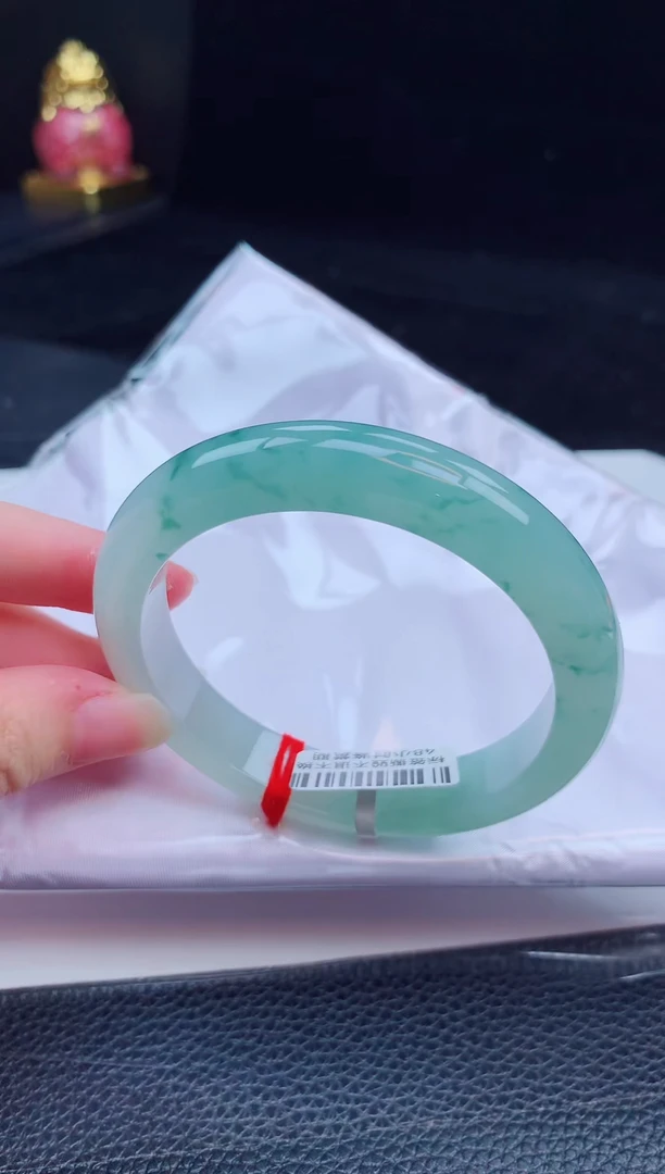 翡翠手镯未镶嵌缅甸天然翡翠A货手镯