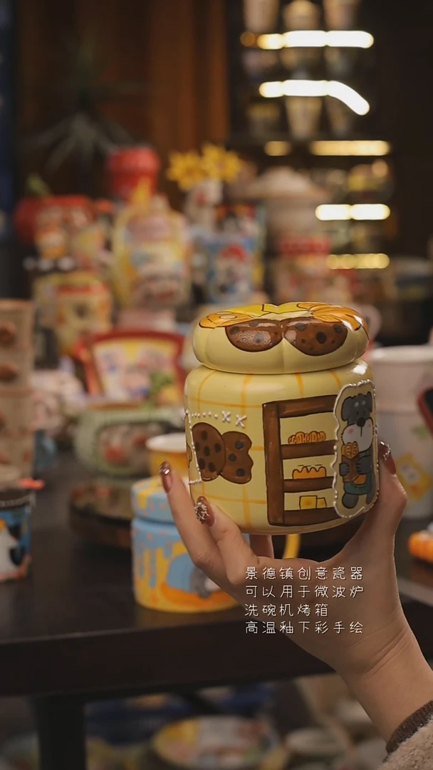 景德镇釉下彩绘设计师款式陶瓷