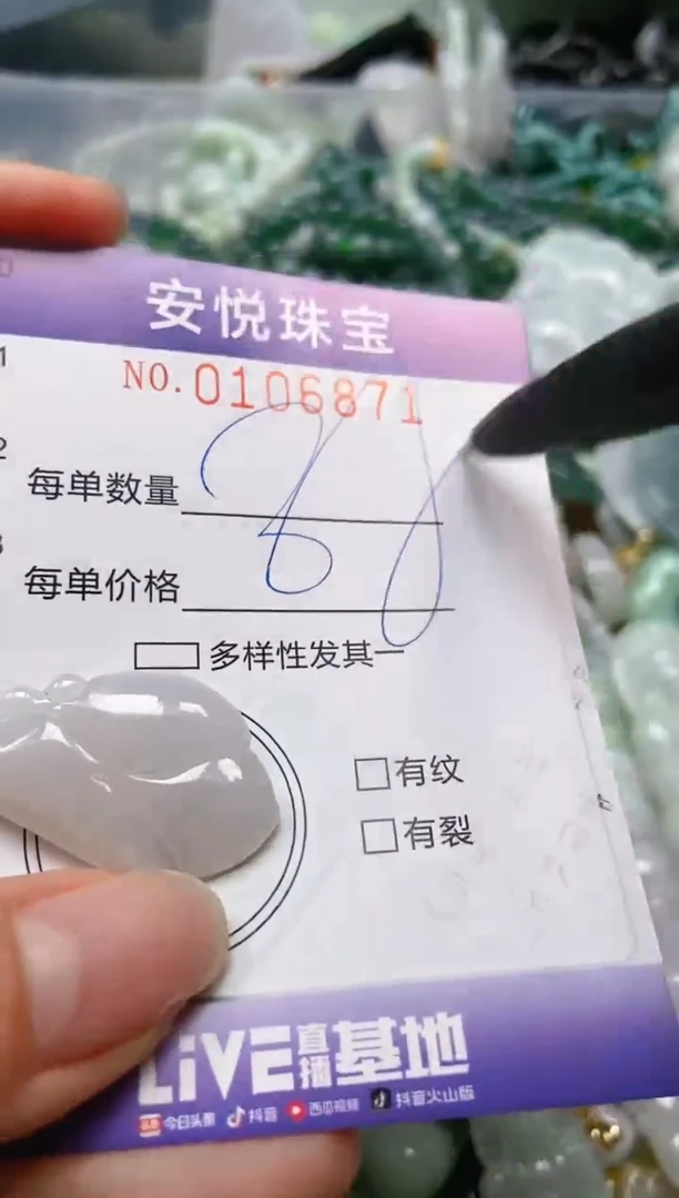 【闪购商品】翡翠颈饰未镶嵌闪购0106871