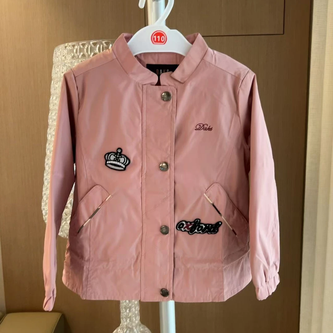 Dak 春秋 两色皇冠刺绣夹克